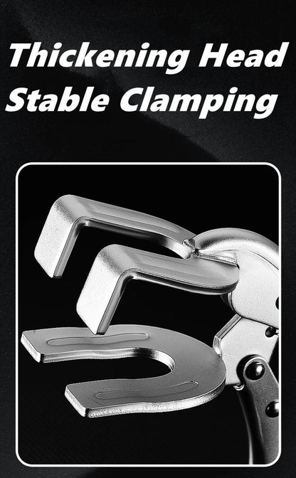 HeavyDuty UShape Welding Locking Pliers  Adjustable Metal Fabrication Clamp 8