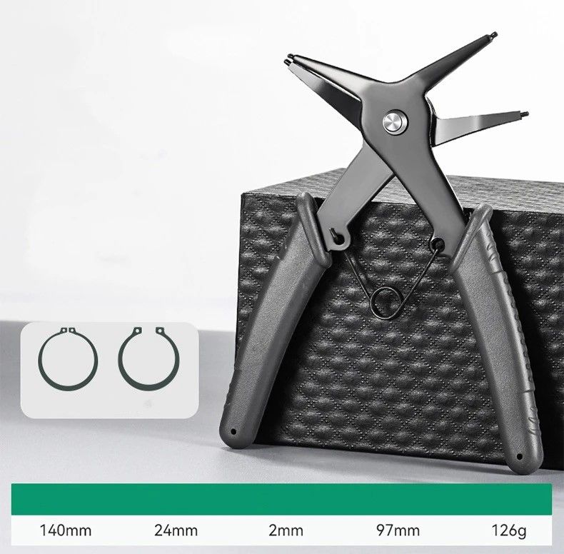 PrecisionMulti SnapRing  Circlip Pliers  Internal  External Retaining Ring Tool 5