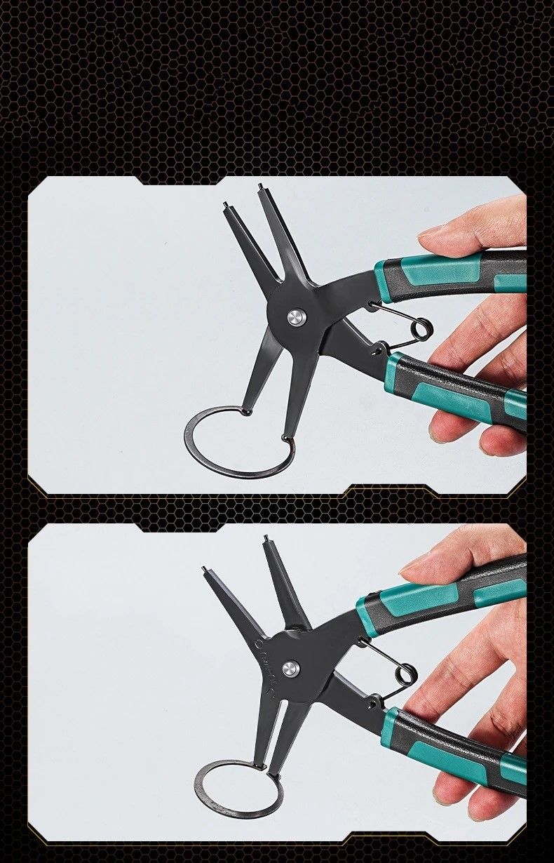 PrecisionMulti SnapRing  Circlip Pliers  Internal  External Retaining Ring Tool 7