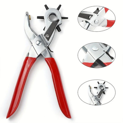 Ultimate Leather Belt Hole Punch Plier Kit  Premium Leathercraft Hand Tools Set 1