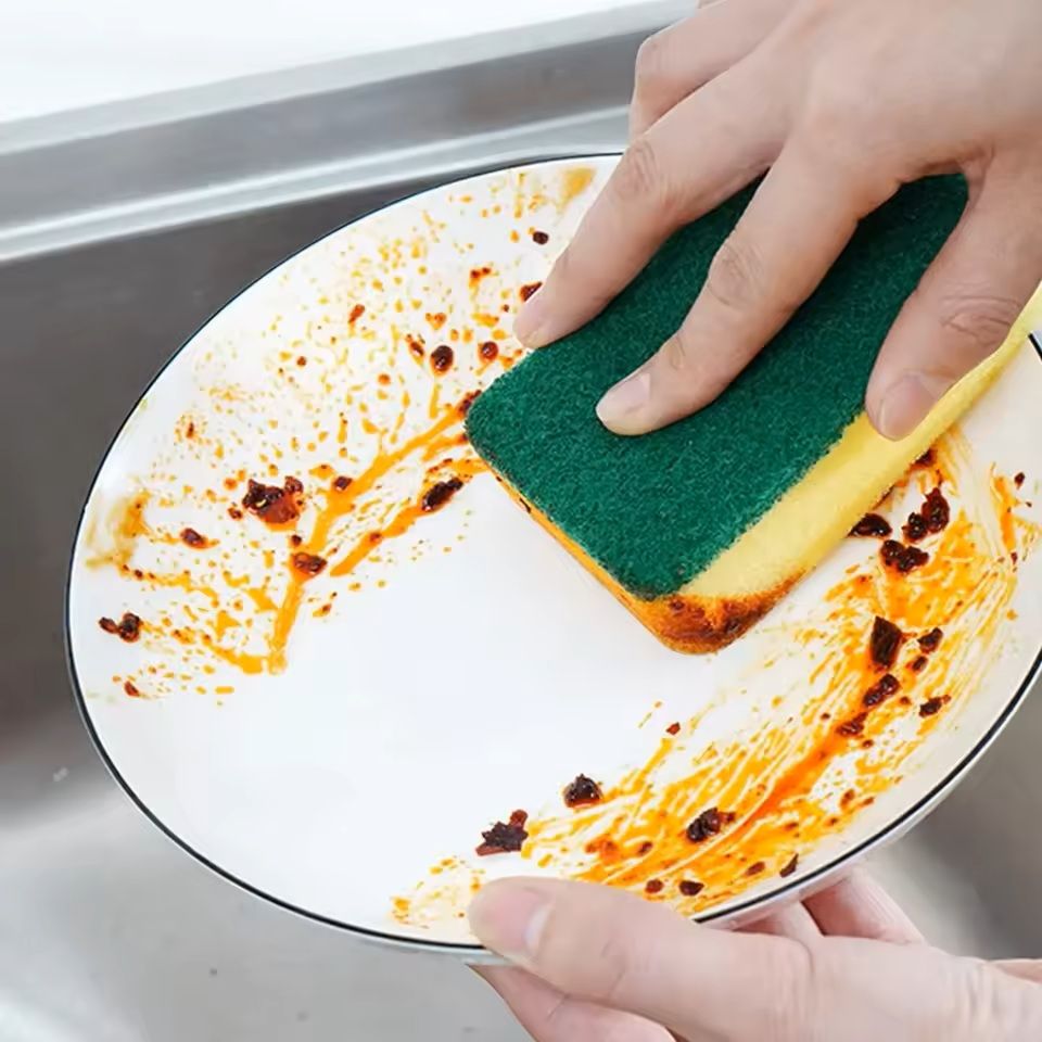 DualScrub DoubleSided Magic Cleaning Sponge 7