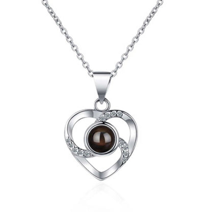 Elegant Flower Pendant Jewelry Set 5