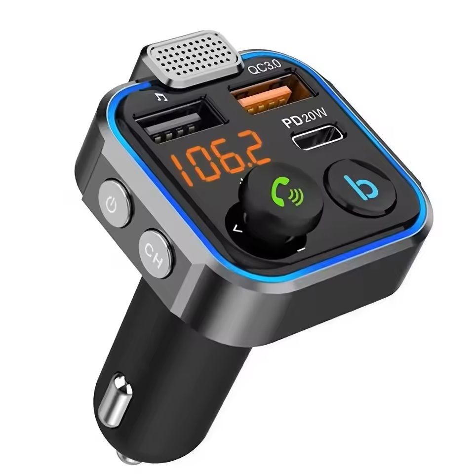 Dual USB Car Charger With LCD Voltmeter 31A For 12V 24V Vehicles 7