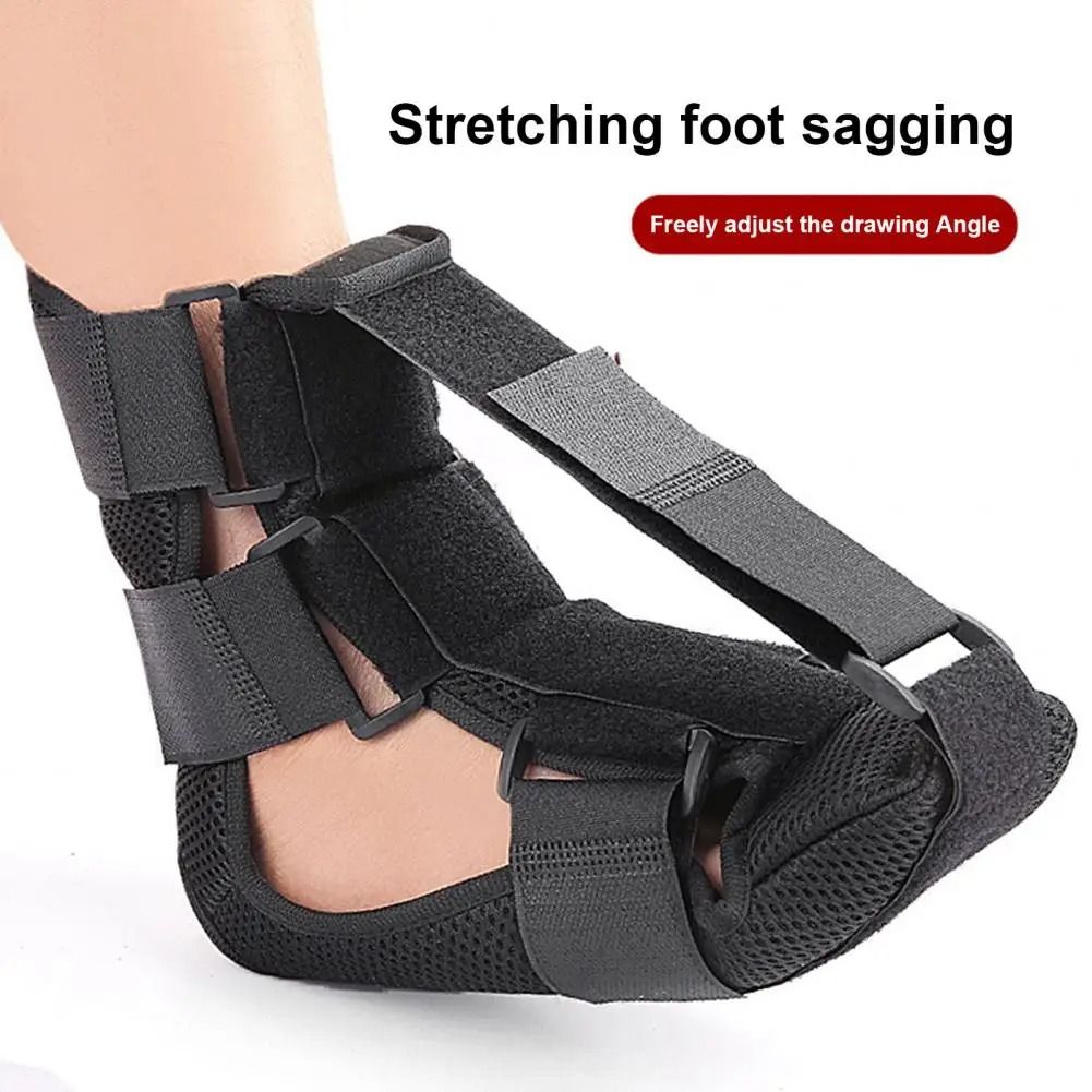 Plantar Fasciitis Night Splint Foot Drop Ankle Brace With Triple Buckle Support 1