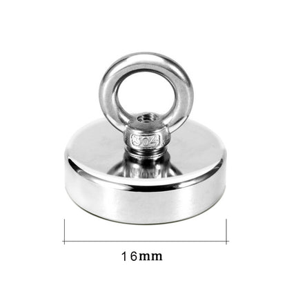 Super Strong Neodymium Fishing Magnets Heavy Duty Magnet With Countersunk Hole Eye Bolt For Salvage 5