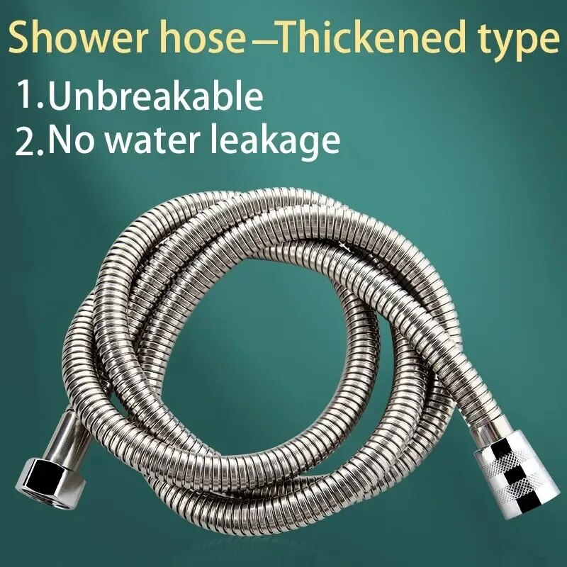 Bathroom Pressurised Hand Shower Universal Adaptation Nozzle Large Water Output Package Save Water  3