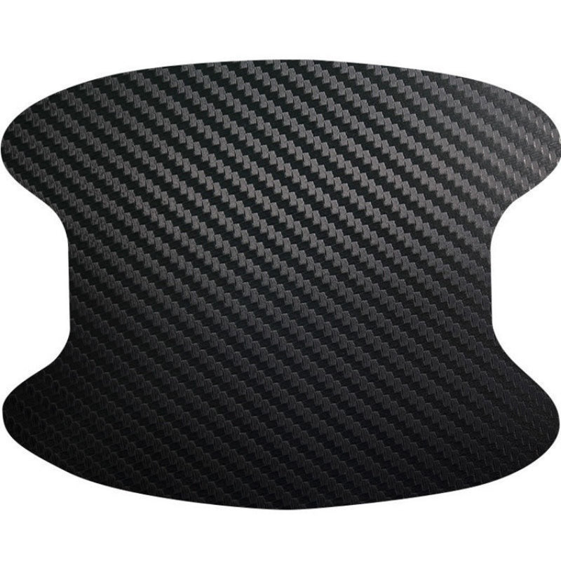 Car sticker protective film, carbon fiber handle wrist sticker, Handle sticker Car door handle, 4 car stickers kit