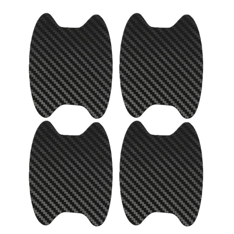 Car sticker protective film, carbon fiber handle wrist sticker, Handle sticker Car door handle, 4 car stickers kit