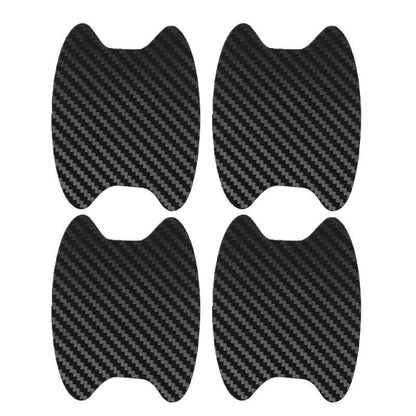 Car sticker protective film, carbon fiber handle wrist sticker, Handle sticker Car door handle, 4 car stickers kit