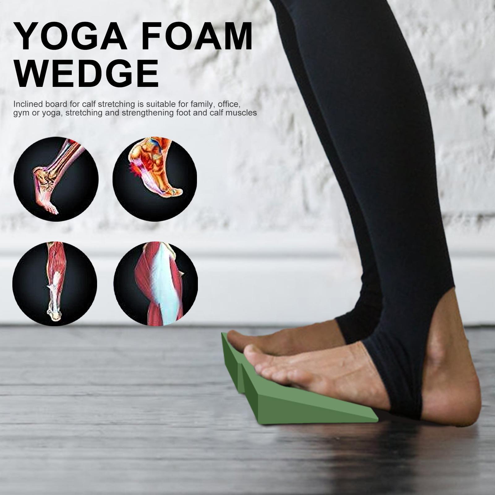Pilates Wedge Squats Fitness Accessories, Slant Boards Exercise Yoga, Foam Yoga Wedge Stretch, Yoga Wedge Blocks EVA