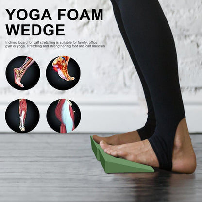 Pilates Wedge Squats Fitness Accessories, Slant Boards Exercise Yoga, Foam Yoga Wedge Stretch, Yoga Wedge Blocks EVA