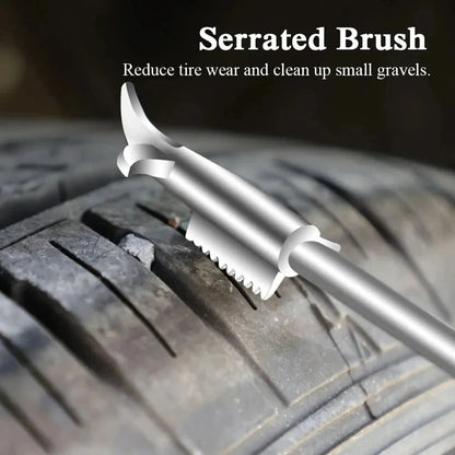 Car tire stone cleaning tool multifunctional tire stone cleaning hook stone picking device buckle picking hook removal