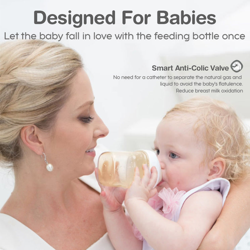 Feeding Bottle Bacteriostat Baby Bottle PPSU Anti Colic Teeth Guard Nursing Bottle Safety BPA Free  1