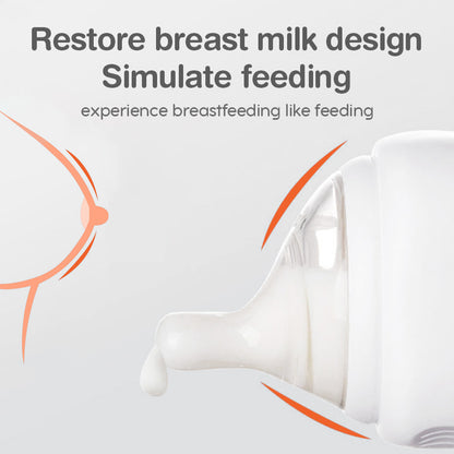 Feeding Bottle Bacteriostat Baby Bottle PPSU Anti Colic Teeth Guard Nursing Bottle Safety BPA Free  4