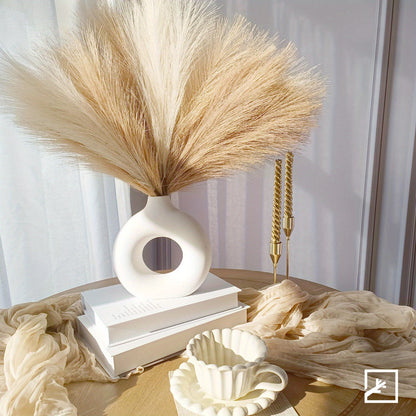 6PCS Artificial Pampas Fake Plant Reed Christmas Decoration Floral Table Arrange Flower Grass Decor 2