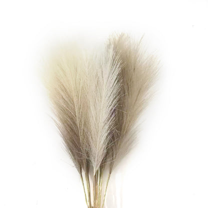 6PCS Artificial Pampas Fake Plant Reed Christmas Decoration Floral Table Arrange Flower Grass Decor 6