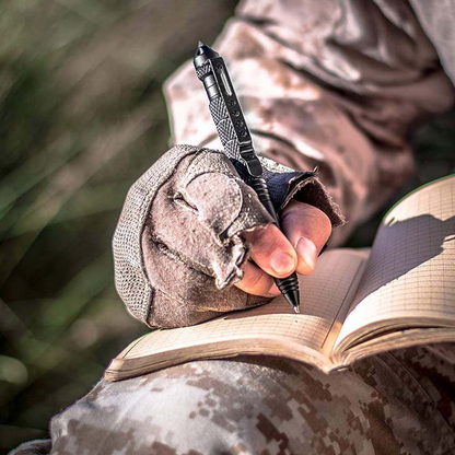 Multi Functional Metal Tactical Pen Anti Skid Grip Emergency Glass Breaker Tool Self Defence Suppli 5