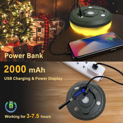 Camping Light LED Reel String Lights Outdoor USB Camping Lamp Recyclable LED Night Light For Garden 5
