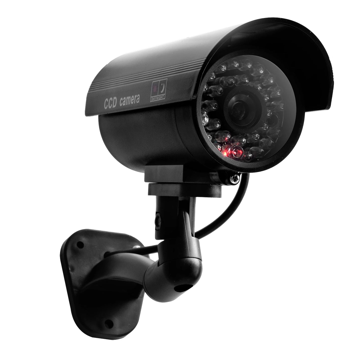 HONTUSEC Fake Bullet Camera Security CCTV Camera Waterproof Emulational IR LED Flash Red Led Dummy  1