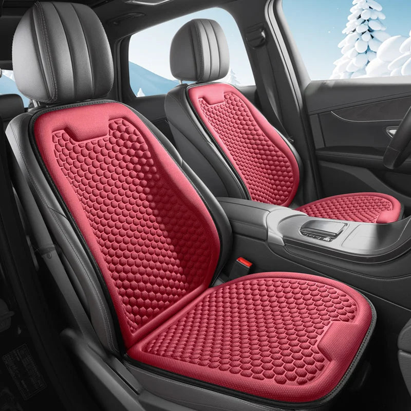 Ice Silk Car Seat Cushions with 3D Spherical Protrusions, Breathable Comfortable Soft Design, Summer Cool Fit