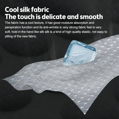 Ice Silk Car Seat Cushions with 3D Spherical Protrusions, Breathable Comfortable Soft Design, Summer Cool Fit