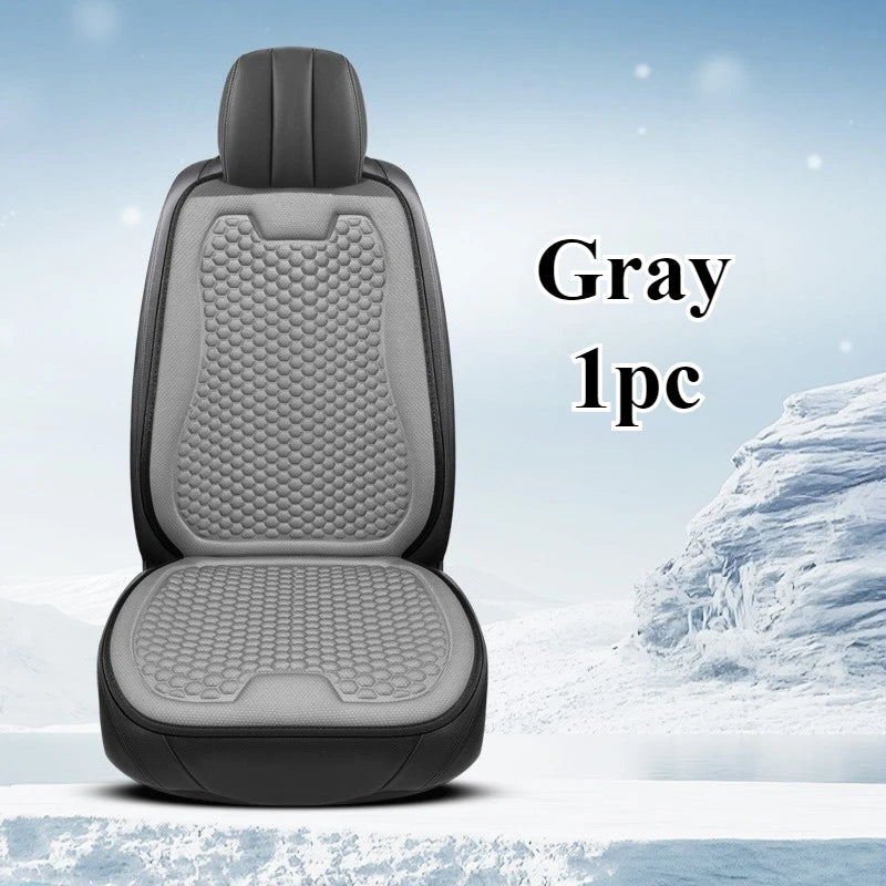 Ice Silk Car Seat Cushions with 3D Spherical Protrusions, Breathable Comfortable Soft Design, Summer Cool Fit