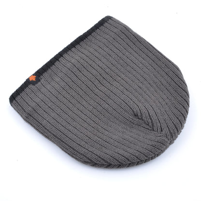 Double Layer Solid Color Velvet Warm Bonnet Cap Mens Skullies Beanies Knitted Wool Hats Men Winter  2