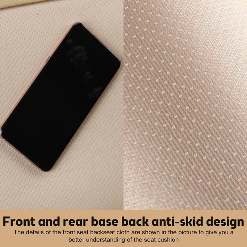Ice Silk Non Slip Auto Seat Protector Pad Breathable Summer Car Seat Cushion Cover Universal Car In 4