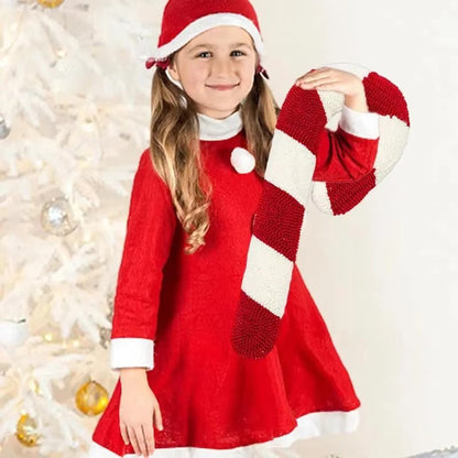 Christmas Candy Cane Throw Pillow Soft Sofa Cushion, Heteromorphic Decorative Pillow, Doll for Christmas Decoration