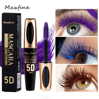 Silk Mascara for Big Eyes, Waterproof, Prolonged Length & Volume