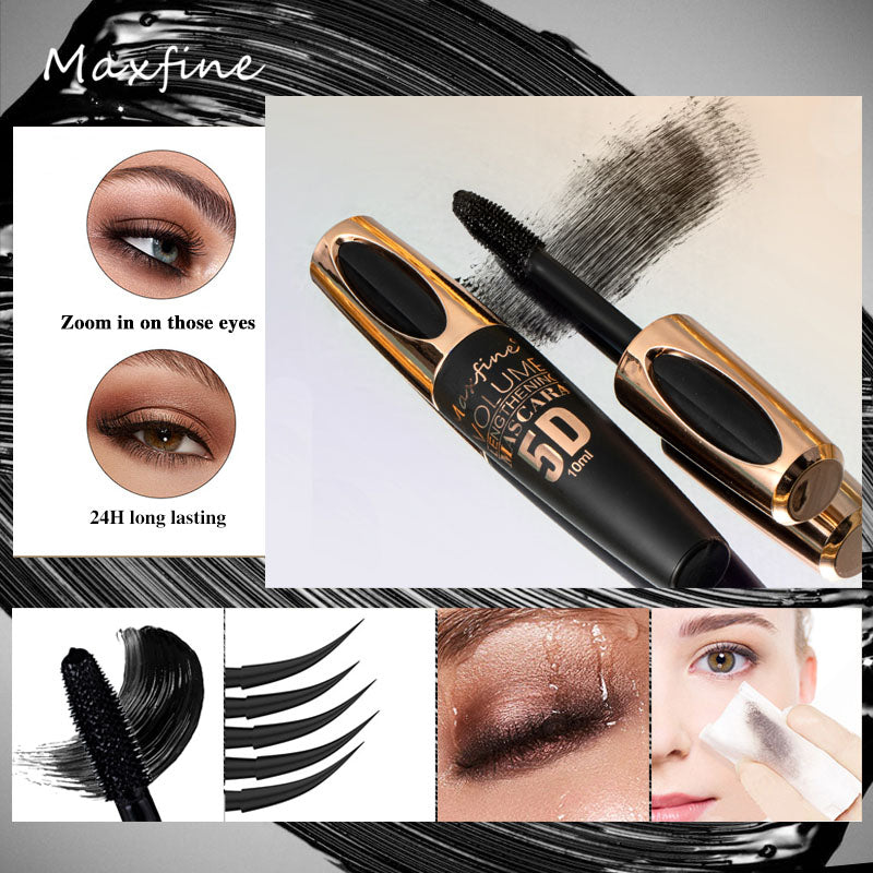 Silk Mascara For Big Eyes Waterproof Prolonged Length  Volume 2
