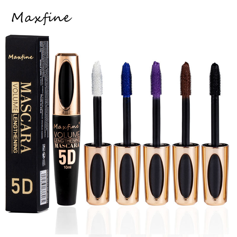 Silk Mascara For Big Eyes Waterproof Prolonged Length  Volume 5
