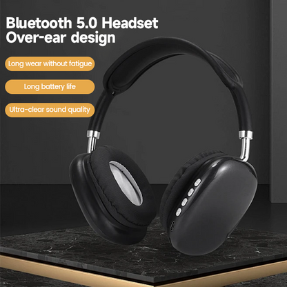 P9 Wireless Bluetooth Headset, Gaming Wireless Headphones, Noise Cancelling Bluetooth Earphones with Mic