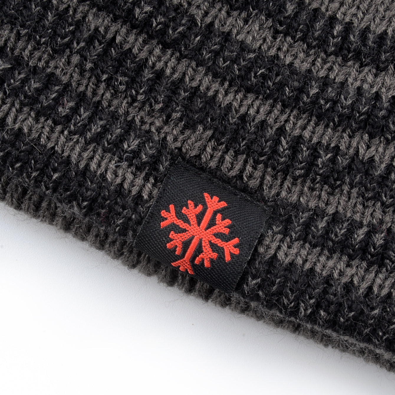 Mens Winter Thick Beanie Hat Skullies Beanies Knitted Striped Hats Double Layer Solid Color Velvet  4