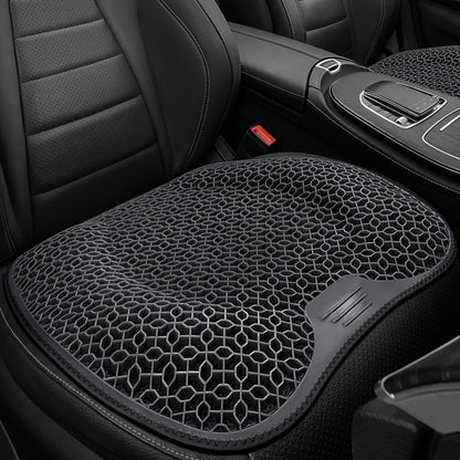 1pc Gel Seat Cushion, Honeycomb Design for Car Office, Ergonomic Support & Lightweight