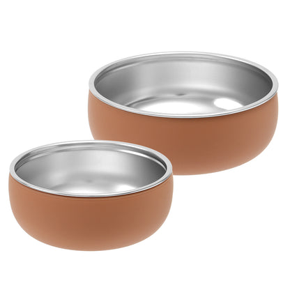 Kids Dinnerware Set BPAFree Silicone Food Dish Plate Stainless Steel Bowl For Baby Feeding 10