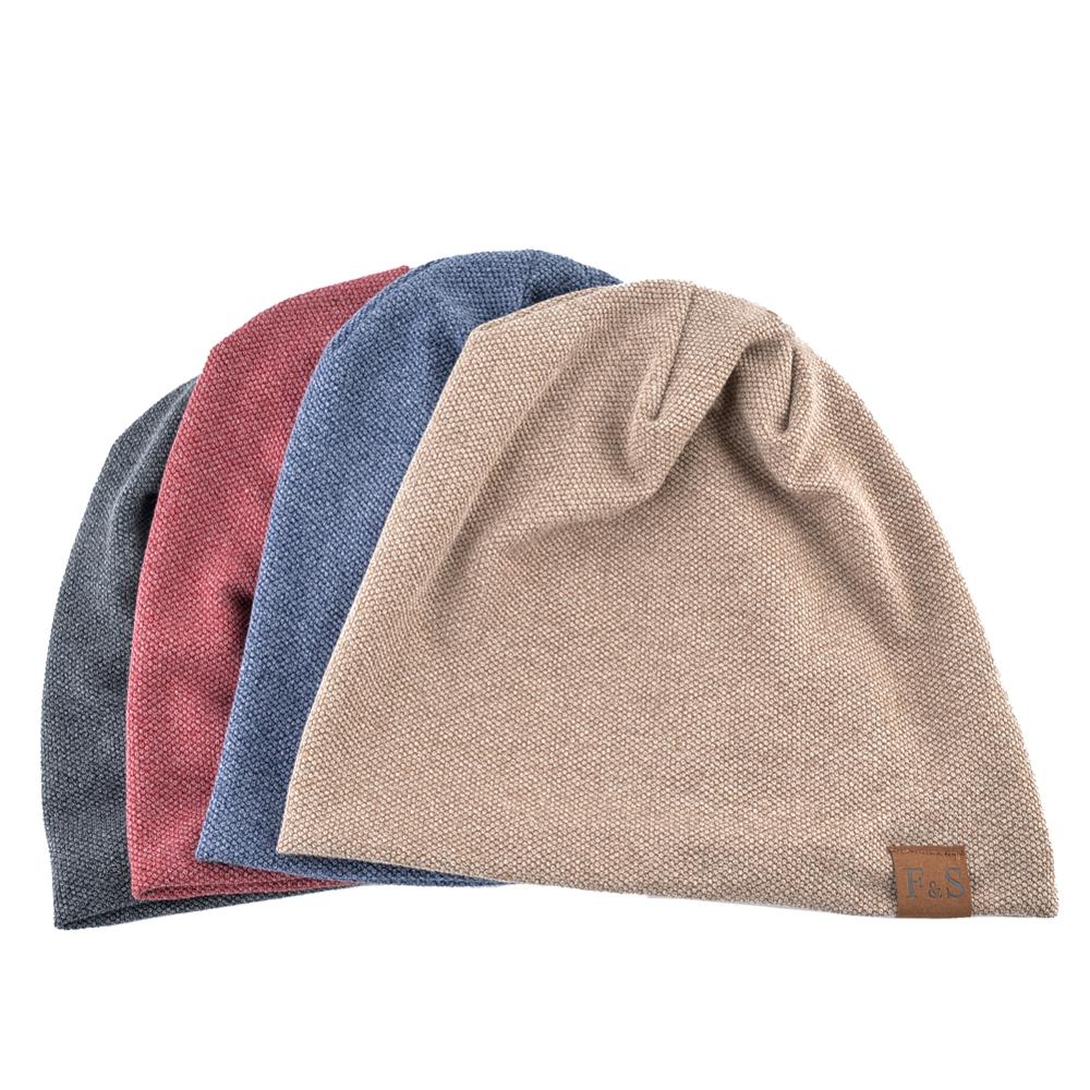 Winter Knitted Skullies Beanies Velvet Soft Turban Hats Fashion Bonnet Hat For Men And Women Hip Hop Beanie
