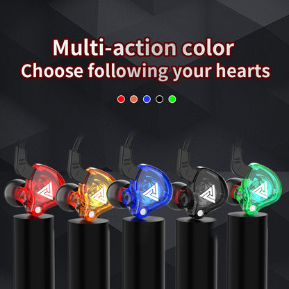 Dynamic Driver Earphone Headphone With Mic Sports Stereo Sub Woofer 2