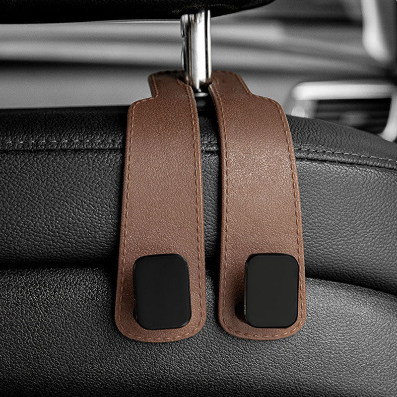 Seat Back Organizer Holder Clips Auto Fastener Hooks Car Headrest Hooks Hanger For Bags 4