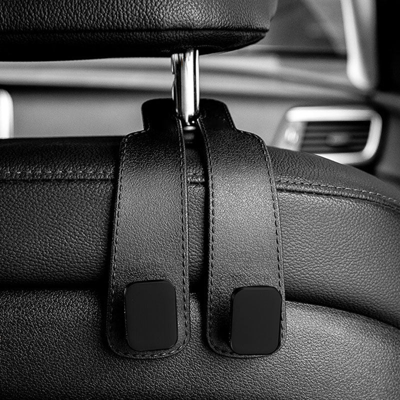 Seat Back Organizer Holder Clips Auto Fastener Hooks Car Headrest Hooks Hanger For Bags 6