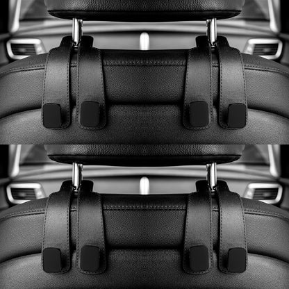 Seat Back Organizer Holder Clips Auto Fastener Hooks Car Headrest Hooks Hanger For Bags 7