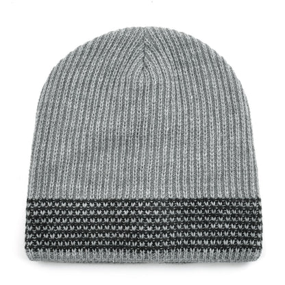 Men Winter Knitting Thick Beanie Hat Solid Color Velvet Bonnet Cap Mens Skullies Beanies Knitted Wo 1