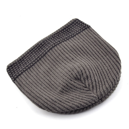 Men Winter Knitting Thick Beanie Hat Solid Color Velvet Bonnet Cap Mens Skullies Beanies Knitted Wo 3