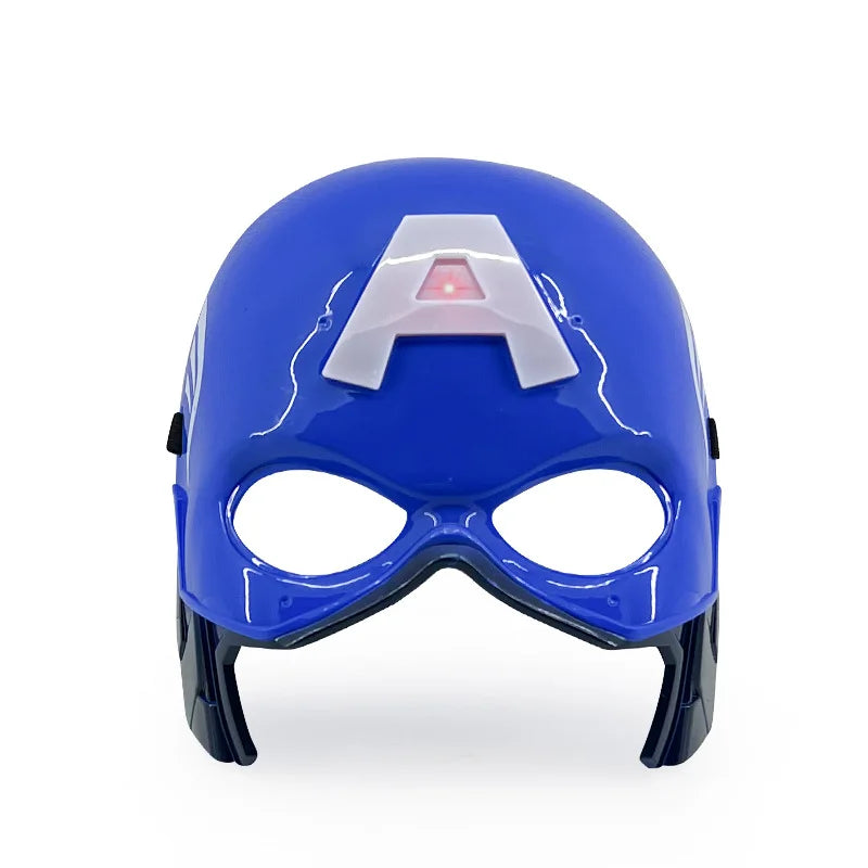 Iron Man Hulk Mask Captain America Costume SpiderMan Spiderman Cosplay LED Mask Super Hero Cosplay  5