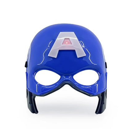 Iron Man Hulk Mask Captain America Costume SpiderMan Spiderman Cosplay LED Mask Super Hero Cosplay  5