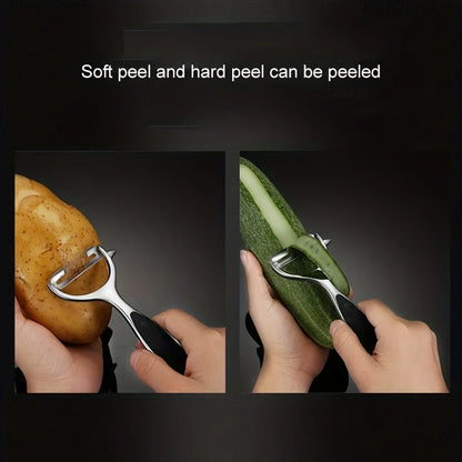Peeler, Multifunctional Stainless Steel Vegetable Peeler, Carrot and Potato Grinder, Kitchen Accessory