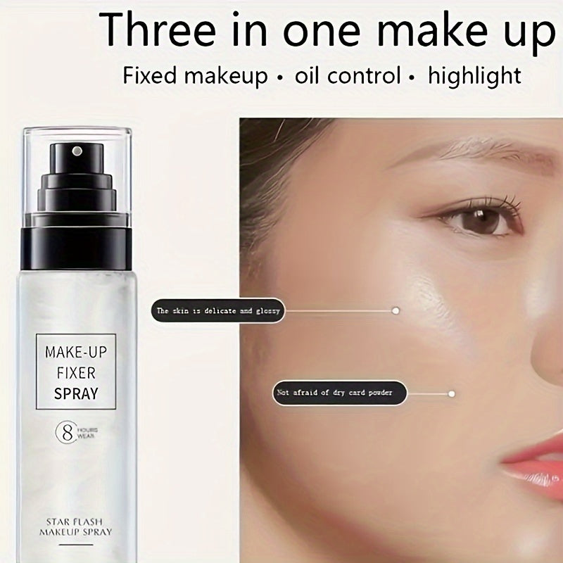 Hydrating Makeup Setting Spray, Long Lasting Oil Control Fixer Spray for Women