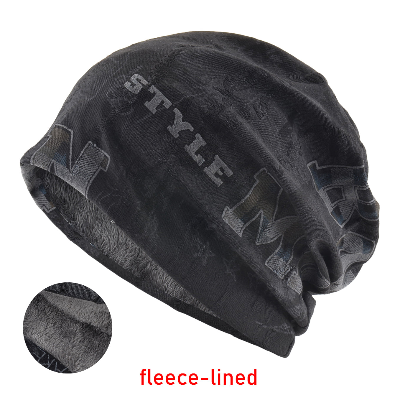 Foam Letter Printing Hats Men Vintage Distressed Tie-dye Beanie Women Skullies Beanies Winter Warm Spring Fall Hats