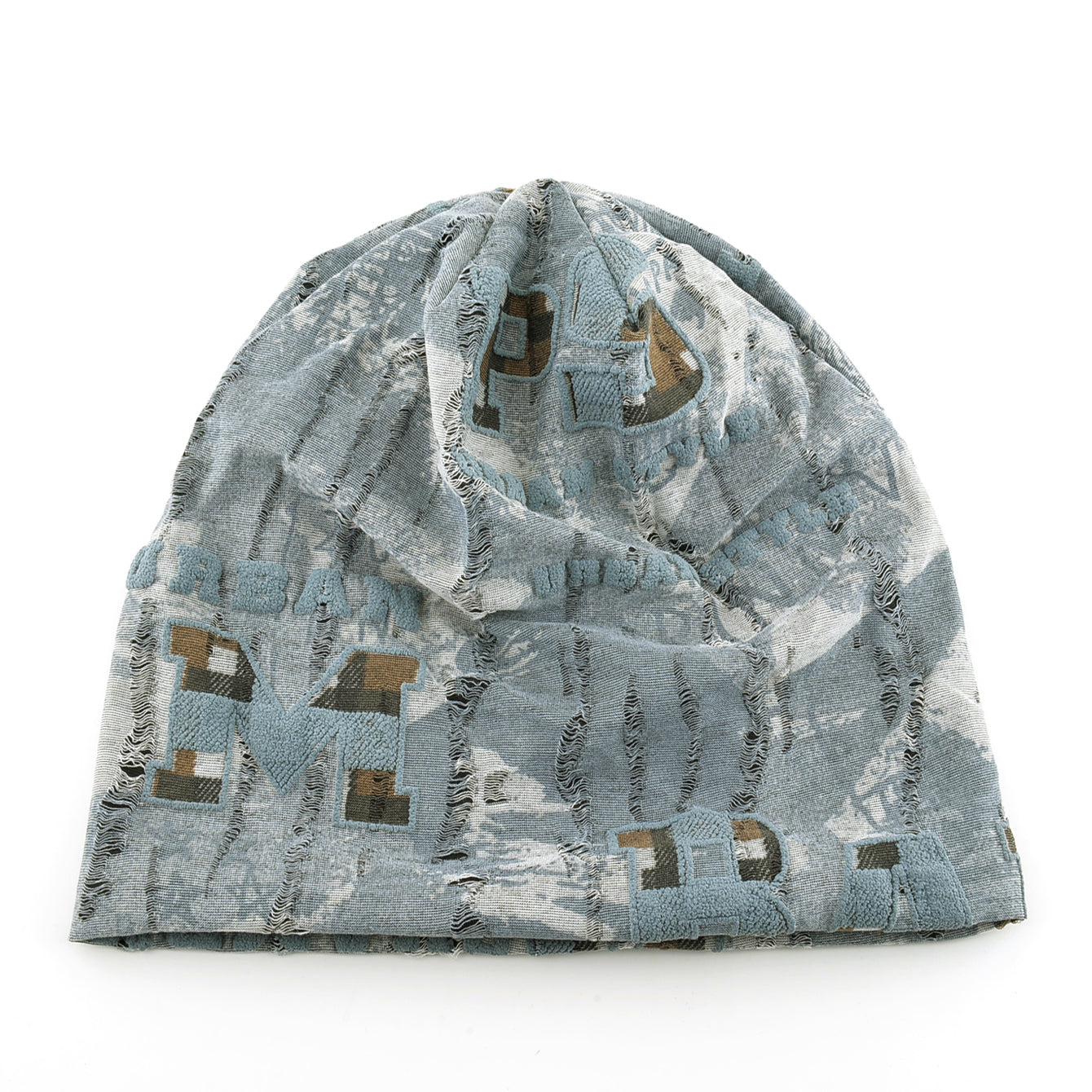 Foam Letter Printing Hats Men Vintage Distressed Tie-dye Beanie Women Skullies Beanies Winter Warm Spring Fall Hats