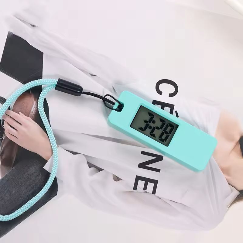 GlowKey LED Digital Keychain Pocket Watch 1